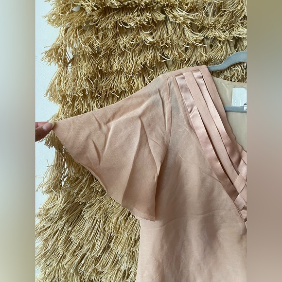 3.1 Phillip Lim Silk-Linen Blouse - Picture 3 of 9